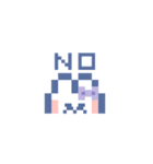 お顔うしゃぎ！！5 紫色（個別スタンプ：2）