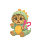 みたしゃん(恐竜Ver．)（個別スタンプ：4）