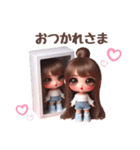 箱の中からしゃべっちゃうギャルドール❤︎（個別スタンプ：5）