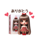 箱の中からしゃべっちゃうギャルドール❤︎（個別スタンプ：11）