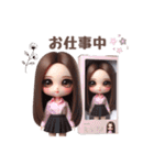 箱の中からしゃべっちゃうギャルドール❤︎（個別スタンプ：28）
