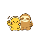 ゆるっと既読返信スタンプのっけとぷるり（個別スタンプ：8）