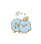 ぴこぴこ日和～青い鳥じぴんちゃんと団子③（個別スタンプ：7）