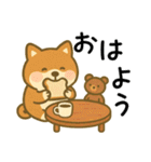 柴犬しば太＆くまっち（個別スタンプ：5）