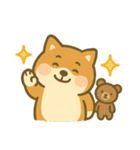 柴犬しば太＆くまっち（個別スタンプ：18）