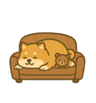 柴犬しば太＆くまっち（個別スタンプ：21）