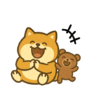 柴犬しば太＆くまっち（個別スタンプ：26）