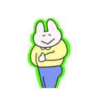 きめきめ うさぎ39（個別スタンプ：21）