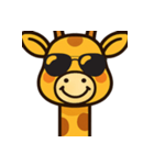キリン(長さアレンジ)（個別スタンプ：3）