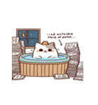 お風呂猫 自閉モード,（個別スタンプ：8）
