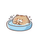 お風呂猫 自閉モード,（個別スタンプ：15）