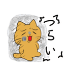 ねこと感情スタンプ（個別スタンプ：14）