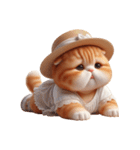 旅行服を着た子猫（NT） v.4（個別スタンプ：7）