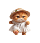 旅行服を着た子猫（NT） v.4（個別スタンプ：10）