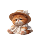 旅行服を着た子猫（NT） v.4（個別スタンプ：11）