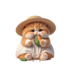 旅行服を着た子猫（NT） v.4（個別スタンプ：22）