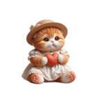 旅行服を着た子猫（NT） v.4（個別スタンプ：26）