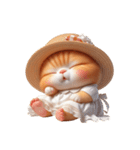 旅行服を着た子猫（NT） v.4（個別スタンプ：28）