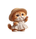 旅行服を着た子猫（NT） v.4（個別スタンプ：32）