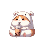 かわいいウサギハムスター （NT） v.4（個別スタンプ：14）