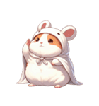 かわいいウサギハムスター （NT） v.4（個別スタンプ：23）