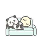 【癒し】動く！パンダンミニ（個別スタンプ：12）