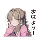 うっかり女子のドジ★大失敗（個別スタンプ：3）