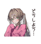 うっかり女子のドジ★大失敗（個別スタンプ：13）
