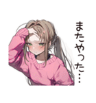 うっかり女子のドジ★大失敗（個別スタンプ：14）