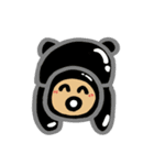 カメ吉とくるまるちゃん6（個別スタンプ：1）