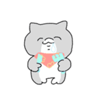 にゃんこだけ（文字なし）（個別スタンプ：9）