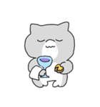 にゃんこだけ（文字なし）（個別スタンプ：10）