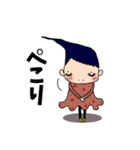 変な髪の者のスタンプ★学校•部活連絡用（個別スタンプ：29）