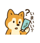 柴犬ひめちゃんのスタンプ（個別スタンプ：14）