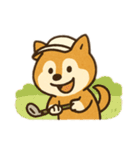 柴犬ひめちゃんのスタンプ（個別スタンプ：36）