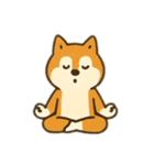 柴犬ひめちゃんのスタンプ（個別スタンプ：38）