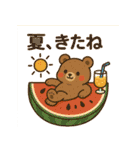 夏のスタンプ - 食べ物、イベント系多め（個別スタンプ：1）