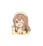 癒し系メイドちゃんのLINEスタンプ4（個別スタンプ：16）