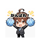 プチ男子の感情100%の日常！（個別スタンプ：3）