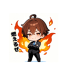 プチ男子の感情100%の日常！（個別スタンプ：22）