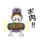 おちゃめの食いしん坊＆お酒好き♡日常会話（個別スタンプ：9）