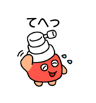 のどスプレーくん（個別スタンプ：4）