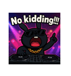 繋げて！BLACKラビット！！（個別スタンプ：39）