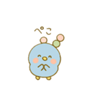 ぴこぴこ日和～青い鳥じぴんちゃんと団子②（個別スタンプ：17）