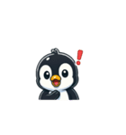 愛らしいペンギン（個別スタンプ：8）
