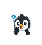 愛らしいペンギン（個別スタンプ：10）