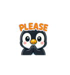 愛らしいペンギン（個別スタンプ：13）