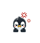 愛らしいペンギン（個別スタンプ：17）