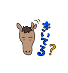馬のハルオ君（個別スタンプ：5）
