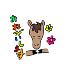 馬のハルオ君（個別スタンプ：12）
